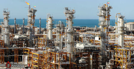 Ethane production in South Pars Gas Complex is 10,000 tons per day