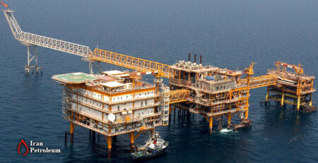 The start of Farzad B gas field development operations in the Persian Gulf