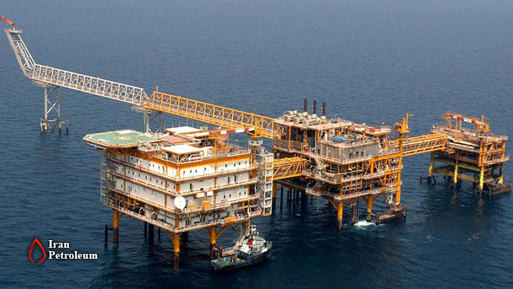 The start of Farzad B gas field development operations in the Persian Gulf