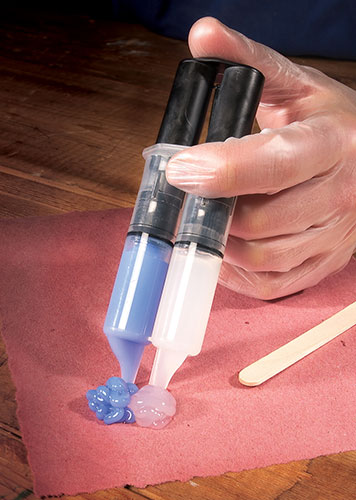 Two-component epoxy adhesives