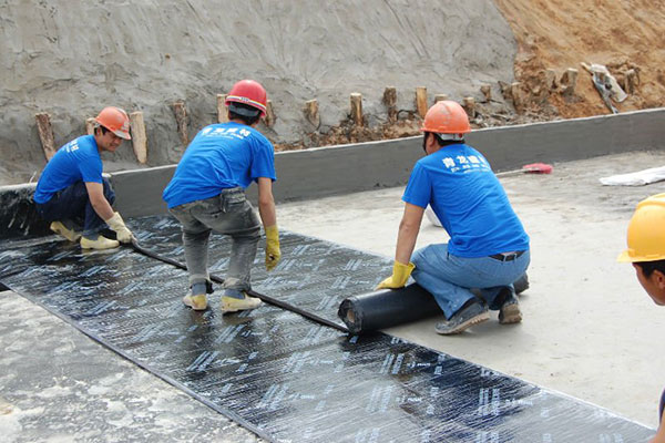 Waterproofing of buildings